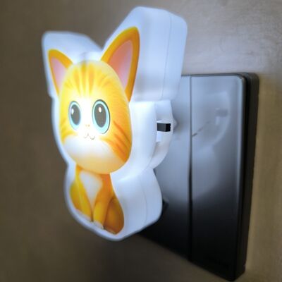 Plug-in de parede em lâmpada de luz noturna lâmpada LED Tipo de voltagem 110-240V Ideal para residência