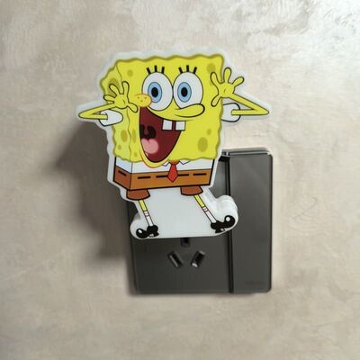 Plug-in de parede na luz noturna fornecendo iluminação consistente e energética para várias configurações