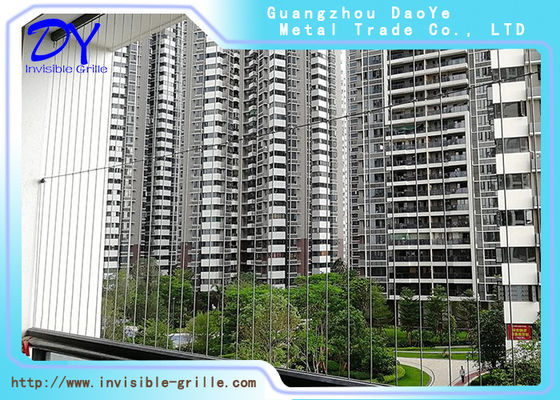 2,0mm Fio de Aço Inoxidável 316 para Grade de Segurança Invisível em Varandas/Janelas de Edifícios Altos