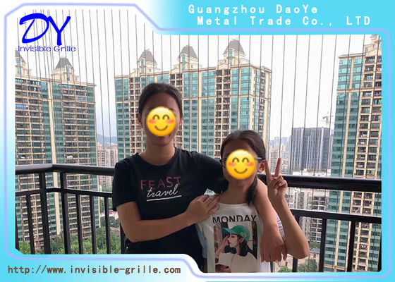 2,0mm Fio de Aço Inoxidável 316 para Grade de Segurança Invisível em Varandas/Janelas de Edifícios Altos