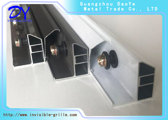 Anti oxidação que desliza a rede protetora da grade invisível do balcão de Windows