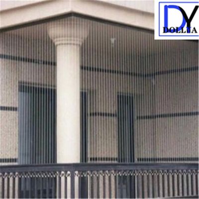 2.5mm Diameter 316 Stainless Steel Invisible Grille with 5cm Wire Distance Gap for Window Protection