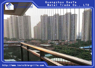 Grade invisível Sutable do balcão da prova de queda para casas luxuosas/espaços comerciais