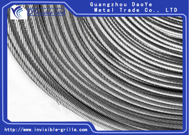 O fio Nano do cabo 16 de aço inoxidável invisível das grades 3 oxida resistente