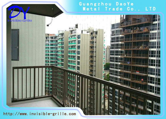 Grade invisível do balcão oxidação inoxidável do fio do cabo da anti para a segurança das crianças