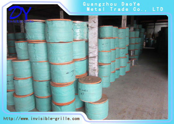 fio 316 de aço inoxidável de 3.0mm para a grade invisível do balcão