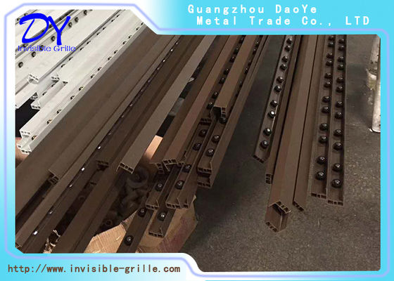 grade invisível do balcão longo de 6m com parafuso de aço inoxidável