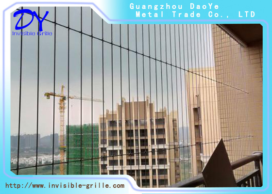 A rede de fio invisível da proteção nunca oxida grade invisível da segurança para o balcão e o Windows